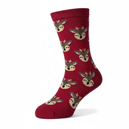 Yılbaşı Temalı Rahat ve Dayanıklı Çorap