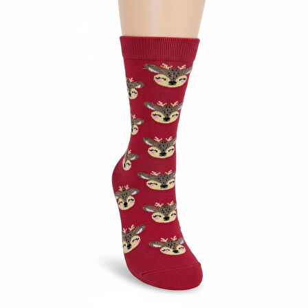 Yılbaşı Temalı Rahat ve Dayanıklı Çorap