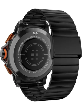 Kalobee SK43 Akıllı Saat Ultra Kaliteli 3 Kordonlu Amoled Ekran/sesli GÖRÜŞME/48MM KASA/750MAH Pil