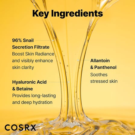 Cosrx Advanced Snail 96 Mucin Power Essence 100 ml Salyangoz Ekstreli Esans