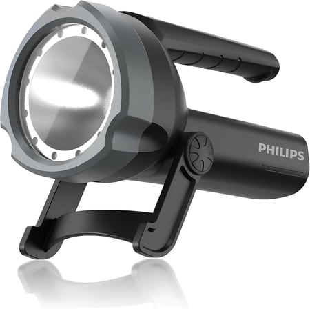 SFL3101/93 800 Lümen Şarj Edilebilir Kamp, Dağcılık, Dış Mekan Tripod Ayaklı Projektör Tipi Taşınabilir LED Spotlight El Feneri Siyah