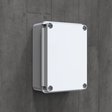 Buat Kutusu, Bağlantı Kutusu, Dağıtım Kutusu IP65 Su Geçirmez 155 x 205 x 80 mm Muhafaza Kutusu POLİ 032-2015