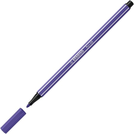 Pen 68 Premium keçeli kalem, tek kalem, mor