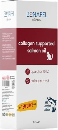 Nutriderm Kolajen Katkılı Vahşi Alaska Somon Yağı 150 ml
