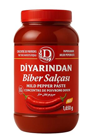 Diyarından Yöresel Acı Biber Salçası 1.650 Gr