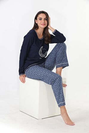 Etoile Ekstra Yumuşak   Kumaş Pijama Takımı  98142