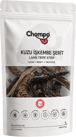 Chompo Kuzu İ̇Skembe Cubuklari 100% Dogal Katkisiz Kopek Odul Mamasi 100 Gr