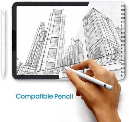 Samsung Galaxy Tab S8 Plus Uyumlu Kağıt Hissi Veren Ekran Koruyucu SM-X800