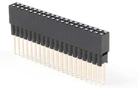Raspberry 2x20 Ekstra Uzun Header - Çift Sıra Yükseltici Parça (16mm/7.30mm)