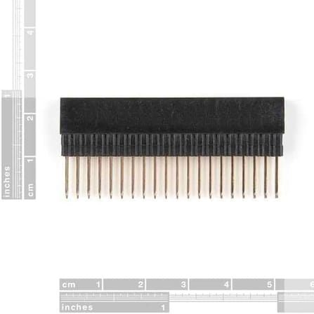 Raspberry 2x20 Ekstra Uzun Header - Çift Sıra Yükseltici Parça (16mm/7.30mm)