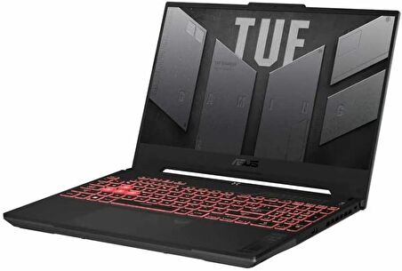 Asus TUF Gaming A15 FA507NU-LP140 Amd Ryzen 5 7535HS 16GB DDR5 512GB SSD 15.6 inç FHD 144Hz 6GB RTX4050 140w Freedos Taşınabilir Bilgisayar FA507NU-LP14001+WeblegelsinÇanta