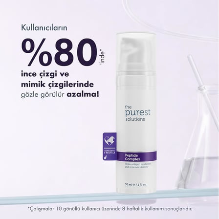 Cilt Yenileyici ve Yaşlanma Karşıtı, Onarıcı Peptit Cilt Bakım Serumu 30 ml (Peptide Complex)