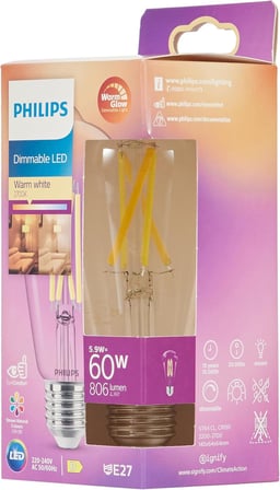 Philips LED Classic 60W ST64 E27 Kısılabilir Filament Ampul WGD90