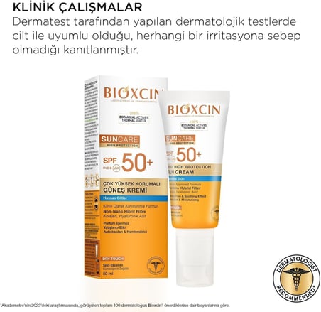 Hassas Ciltler İçin Çok Yüksek Korumalı Güneş Kremi 50 SPF 50 Ml