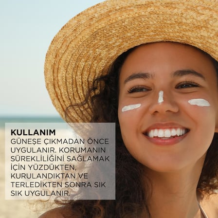 Hassas Ciltler İçin Çok Yüksek Korumalı Güneş Kremi 50 SPF 50 Ml