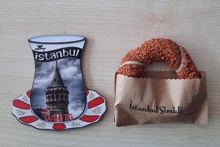 İstanbul'un Simgeleri Magnet üçlü Seti