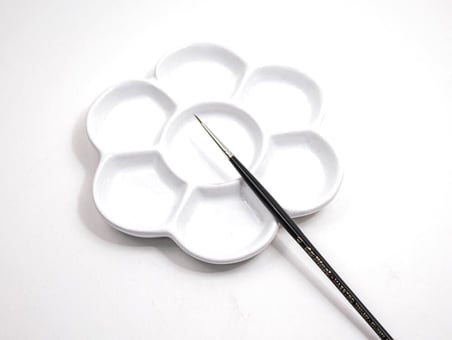 Porselen Palet 13 cm