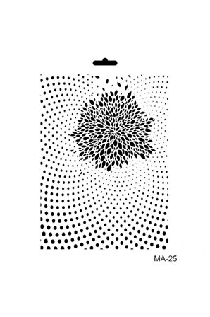 Ma25 Mix Media Stencil