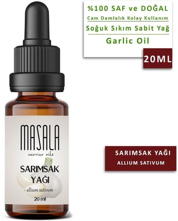 Sarımsak Yağı 20 ml. (Garlic Oil)