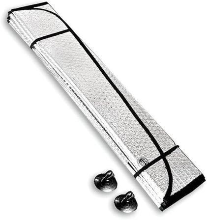 Araba Ön Cam Güneş Şemsiyesi Araç Içi Cam Vantuzlu Katlanır Güneşlik Koruyucu Perde 130 Cm X 60 Cm