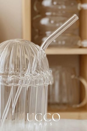 Cam Pinterest Bardak, Cam Pipetli Kahve Limonata Mesrubat Cay Kokteyl Sunum Bardagi
