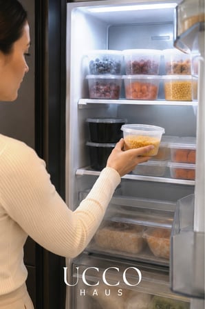 10 Adet 500 ml Buzluk Mikrodalga Sosluk Saklama Kabı, Et Suyu, Kemik Suyu Mutfak Organizeri