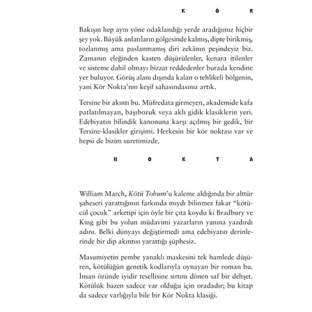 Kötü Tohum: Ulusal Kitap Ödülü Finalisti