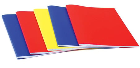 Komeks Dikişli Defter Plastik Kapak Kareli 60 YP A5 60/4