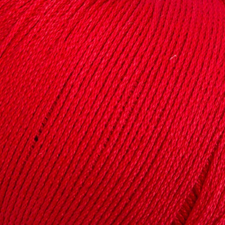 La Mia Lux Mercerized Cotton Kırmızı El Örgü İpi - 19 - 33745