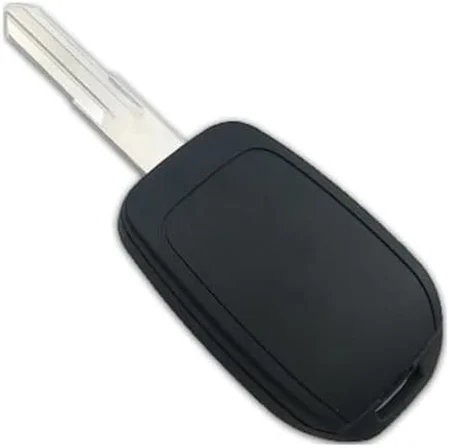 AutoHan Keys Renault Symbol, Trafic, Logan için 2 Butonlu Siyah Anahtar Kumanda Kabı