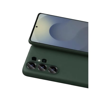 Samsung Galaxy S26 Ultra First Silikon - Koyu Yeşil
