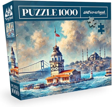 1000 Parça Puzzle - Kız Kulesi