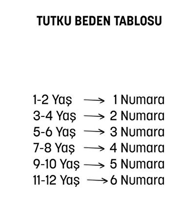 Tutku 0256 (3 NO 5-6 YAŞ) (12 adet) Erkek Çocuk Atlet Elestan empirme Pamuklu renkli
