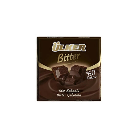 Ülker Sütlü ve Bitter %60 Kare Çikolata 60 gr 6 lı x 2 li Set