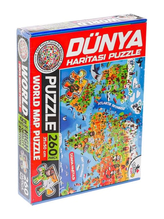 7375 Dünya Kültür Haritası Puzzle -Totteriq