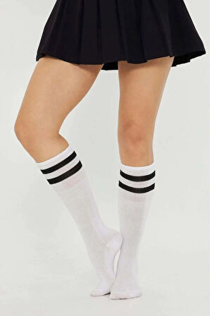 Dizaltı Kız Çocuk Okul Çorabı 3'lü Paket