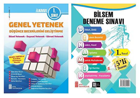 Ata 1.Sınıf Bilsem Sınavlarına Hazırlık +5 li Deneme Sınavı
