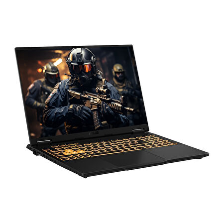 Asus Tuf Gaming F16 FX608JMR 14. Nesil Intel I7-14650HX 24GB Ddr5 1tb SSD 8GB/RTX5060 115W 165Hz 16"wuxga Fhd+ 300NITS IPS WIN11HOME Gaming Bilg. WRV077H03+ZETTAÇANTA