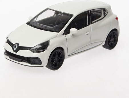 Welly 1:36 Ölçek Diecast Çek-Bırak Renault Clio Rs - Beyaz