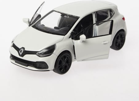 Welly 1:36 Ölçek Diecast Çek-Bırak Renault Clio Rs - Beyaz