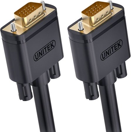VGA 5 m kablo, 1080P VGA/SVGA video monitörü, koaksiyel uzatma kablosu, HD 2 ferritli filtre/altın kaplama kontak/15 kutuplu HD fiş, projektörler, Hdtvler, ekranlar için uyumlu