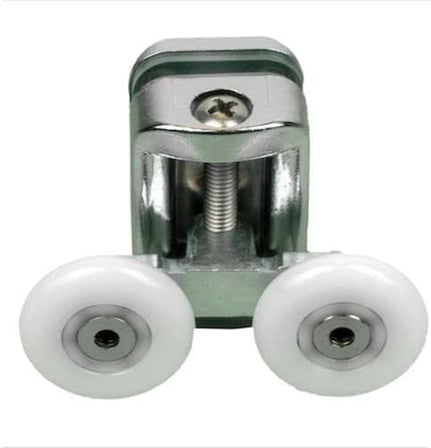 Metal Gövdeli Duşakabin Tekerlek Takımı 2 Alt 2 Üst Teker Rulmanı 24 mm