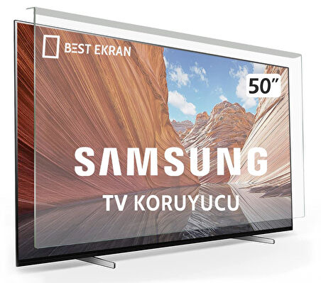 SAMSUNG 50DU8100 TV EKRAN KORUYUCU - Samsung 50" inç Ekran Koruyucu UE50DU8100UXTK