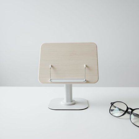 Ayarlanabilir Tablet ve Kitap Okuma Standı, Katlanabilir Masaüstü Tutucu, Ergonomik Tasarım, Sağlam Alüminyum Alaşım, Ev/Ofis Kullanımı İçin Evrensel Destek | R28