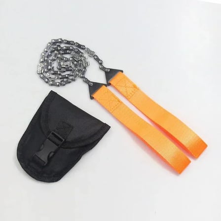 Taşınabilir Zincirli Kamp Testeresi 103 cm Yüksek Kalite Kamp &amp; Outdoor Kesim Aracı + Taşıma Kılıfı