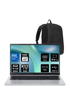Aspire Go Core 5 120U 16GB 2TB SSD 15.6" FHD 60Hz FDOS Dizüstü Bilgisayar