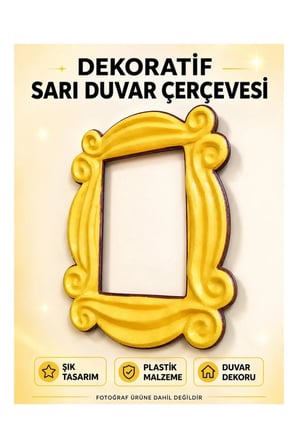 friends çerçevesi dekoratif çerçeve 23 cm