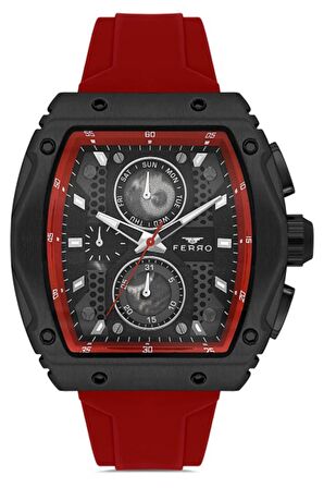 Erkek Spor Kol Saati Çelik Kasa Silikon Kordon Su Geçirmez Paslanmaz Çelik Model Premium Seri
