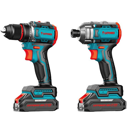 Catpower 5135 Kömürsüz Akülü Set Matkap Ve Vidalama