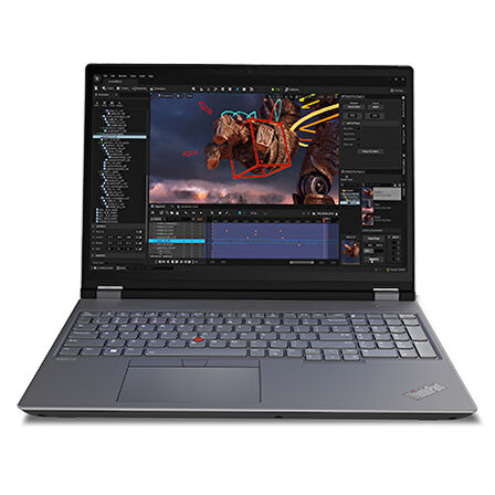 Lenovo Thinkpad Mws P16 Gen2 Intel I9-13980HX 128GB 5600MHZ 4tb SSD 8GB/RTX2000ADA 16" Wqxga 165Hz (2560X1600) IPS 500NITS Windows 11 Pro Taşınabilir Workstation W21FA0003TXW63+ZETTAÇANTA